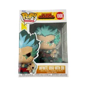 Funko POP infinite Deku with Eri My Hero Academia‎ #1008..Brand New!